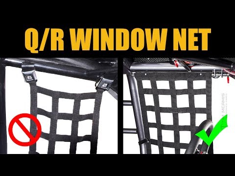 A Better Window Net Mount