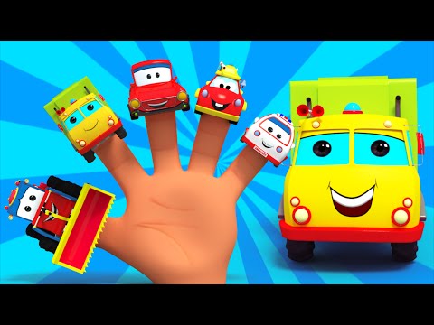 Finger Family Transport | Nursery Rhymes For Kids | Vehicles For Children  | Kids Tv Video