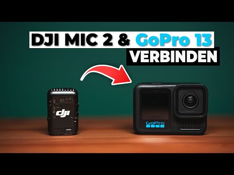 DJI Mic 2 mit GoPro 13 verbinden I ohne Receiver