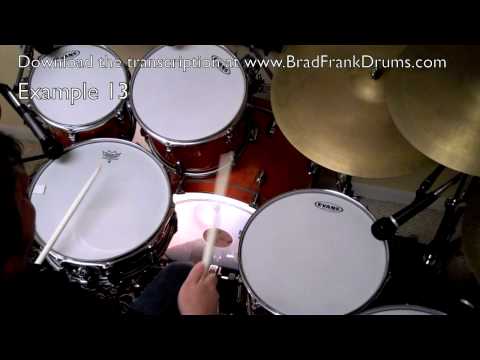 Part 4: How to Play Rudiments on the Drum Set - Double Bass Drum Interpretations
