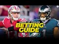 49ers at Eagles Betting Preview: Pick to Win | NFC Championship | CBS Sports HQ