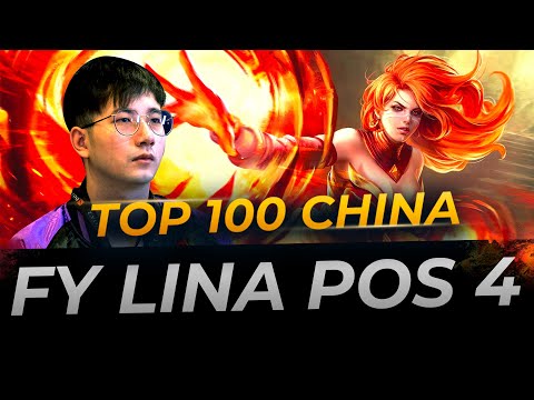 ☀ Lina by fy | TOP-100 China MMR | Full Gameplay Dota 2 Replay