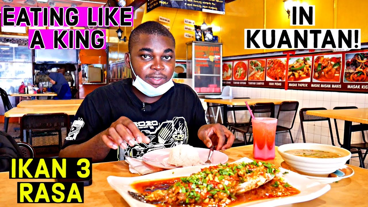 KUANTAN FOOD HUNTING, IKAN TIGA RASA (SO DELICIOUS) | PAHANG | MALAYSIA TRAVEL, LOCALS CHOOSE IT!