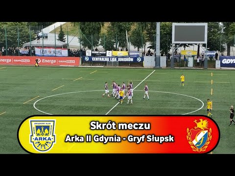 Skrót meczu | Arka II Gdynia 1-2 Gryf Słupsk | 4 Liga (Pomorze)