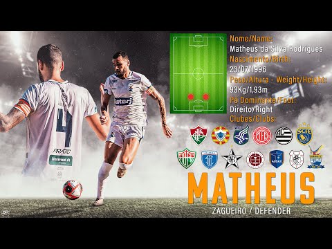Matheus Rodrigues - Zagueiro - DVD 2025
