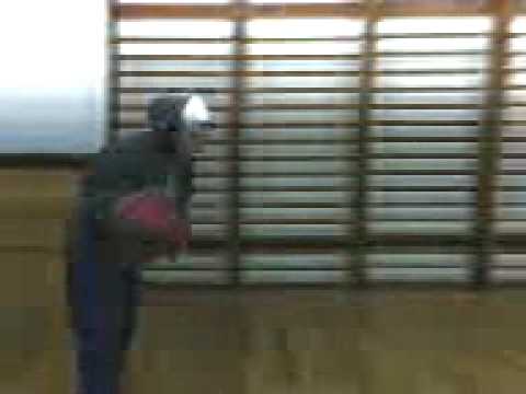 In the high school gym George Calinescu 31 10 05