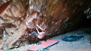 Video thumbnail of Witch Hunt, 8A. Forest Rock