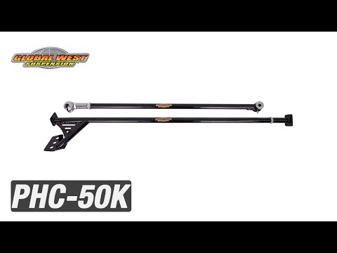 1965-1968 Impala Adjustable Panhard Rod/ Track Bar With Mounting Kit