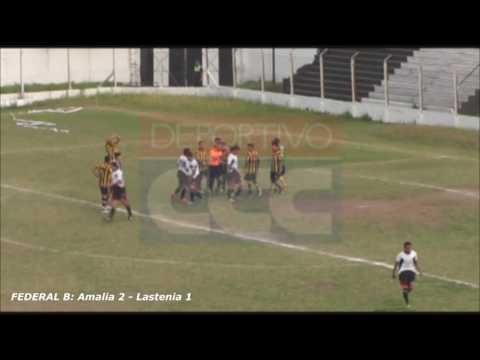 FEDERAL B: Amalia venció a Lastenia y aseguró la permanencia