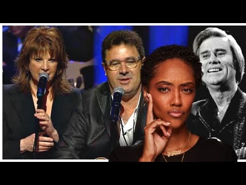 FIRST TIME REACTING TO | Vince Gill and Patty Loveless singing "Go Rest High On That Mountain"