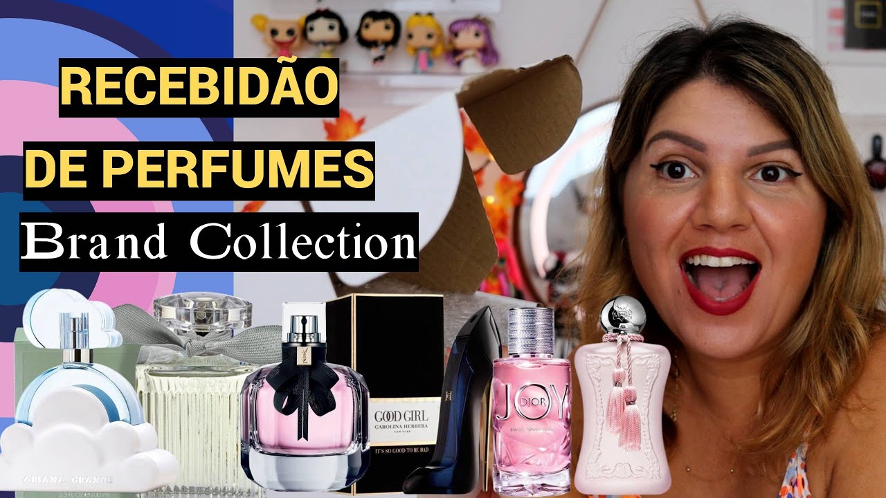 RECEBIDÃO DE PERFUMES CHLOÉ NATURELLE,  GOOD GIRL, DELINA LA ROSEÉ E MUITO MAIS DA BRAND COLLECTION