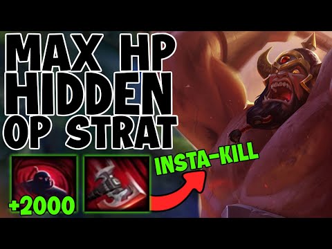 SION JUNGLE IS A HIDDEN OP JUNGLER! SO MUCH HP!?! - League of Legends