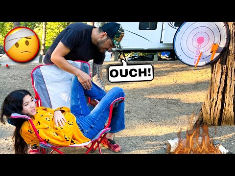 Txunamy Got Hurt In Our Camping Trip! *She is in pain* | Familia Diamond