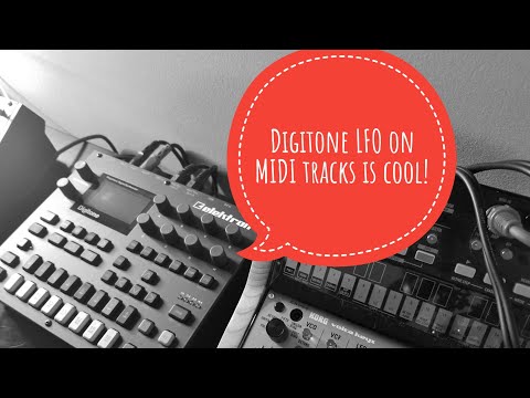 Digitone LFO on MIDI tracks is pretty cool!