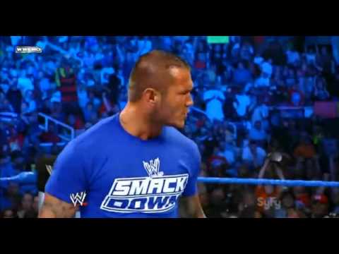 WWE Randy Orton Counters The Future Shock *HD*
