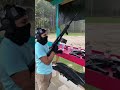 Shooting dragons breath 🐉🔥out of a Saiga 12 #youtubeshorts #shorts #viral #trending #shooting #ak