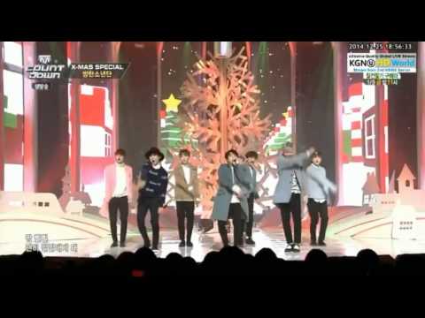 141225 BTS Just One Day + War Of Hormone M-Countdown X-Mas Special
