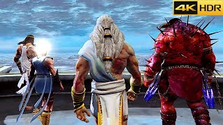 Kratos Army Vs Army Of God Battle Scene Cinematic 4K