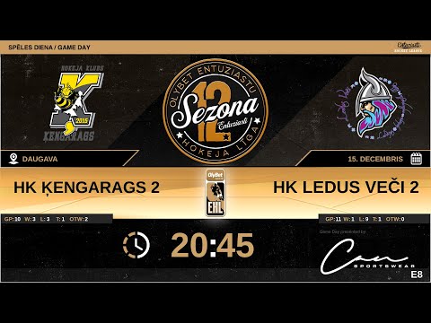 2022 12 15 HK Ķengarags 2 - HK Ledus Veči 2