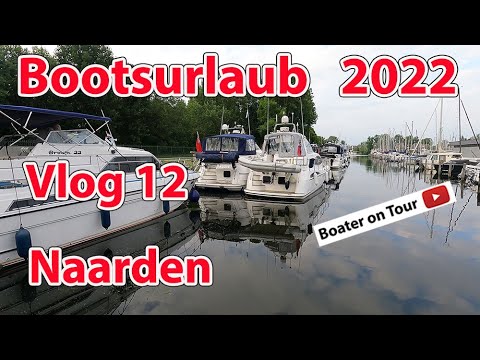 Vlog12: Boating holiday 2022 - Naarden - boating in Holland in June - by Muiderzand