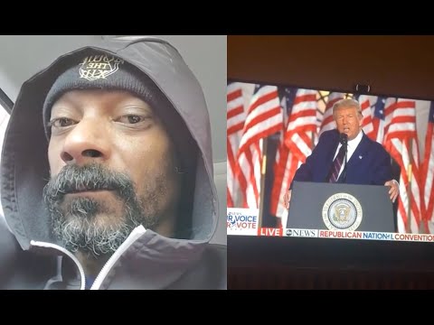 Snoop Dogg ROAST Donald Trump Hair Piece After Watching Republican National Convention