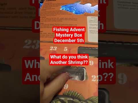 Fishing Advent Mystery Box Day 5 #fishing #advent #mystery #mysterybox #fun #surprise #trending