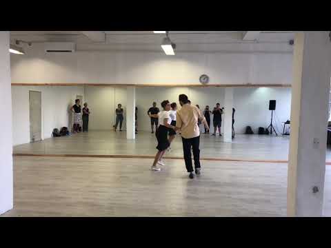 Lindy hop B Sunday - Jure&Nora (with music)