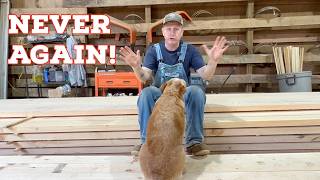 I’ll NEVER Do This With My Sawmill Again!