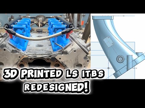 Back to the Drawing Board: Rethinking My 3D-Printed LS ITB Intake Design.