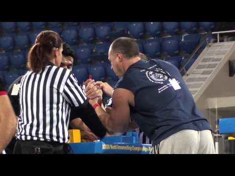 World Armwrestling Championship 2011 - Slava Sharagovich (Left Hand)