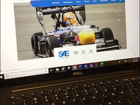 Behind the Scenes - Formula SAE Registration Day 2019