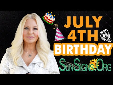 ♋️ Born On July 4 - Happy Birthday - Today's Zodiac Horoscope Personality - SunSigns.Org