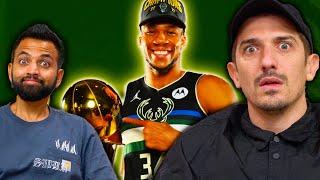 Discussion of Giannis's final stat line: 50 points, 14 rebounds, 5 blocks, 16-17 from the free-throw line in Game 6