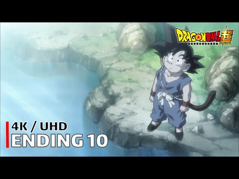 Dragon Ball Super - Ending 10 (70cm Shiho no Madobe) | 4K UHD Creditless | Subtitles