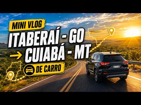 De Itaberaí - GO à Cuiabá - MT