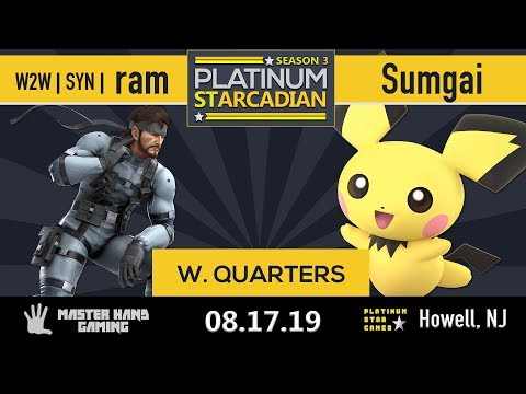 Platinum Starcadian S3 - W2W | SYN | ram (Snake) vs. Sumgai (Pichu) - W Quarterfinals