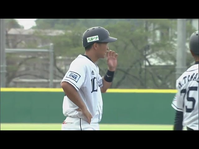 【ファーム】ライオンズのルーキー・川野 右中間を抜ける反撃のタイムリー3ベースヒットを放つ‼ 2020/8/22 L-G(ファーム)