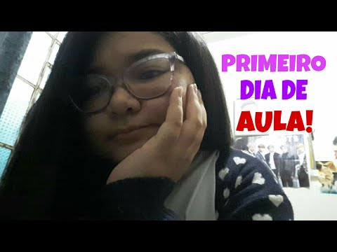 MEU PRIMEIRO DIA DE AULA NA ETEC!