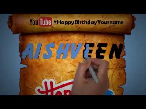 Happy Birthday Aishveen | Whatsapp Status Aishveen