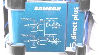 Video thumbnail for [Review]Samson s Direct Plus Stereo Active Direct Box Is Studio Quiet And Built like a Tank by Ryen Lee