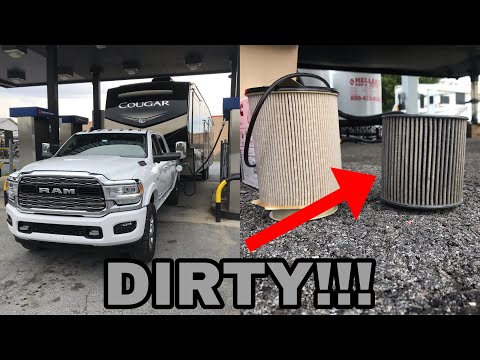 Changing My RAM 3500 Fuel Filters! Should You Do It Sooner And Should You Use MOPAR or Fleet Guard?