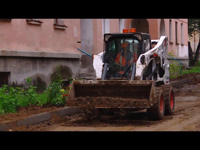 В Ангарске стартовал проект «Дворы без ям»