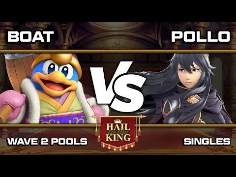 PSG Hail to the King: Boat (King Dedede/Toon Link) vs Pollo (Lucina) - Wave 2 Pools