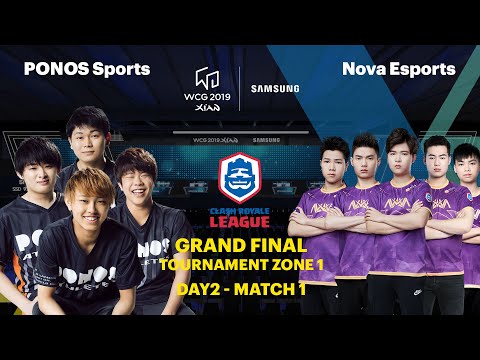 WCG 2019 Xi’an, CRL Invitational, Asia vs China, Match 1 Set 1, PONOS Sports vs Nova Esports