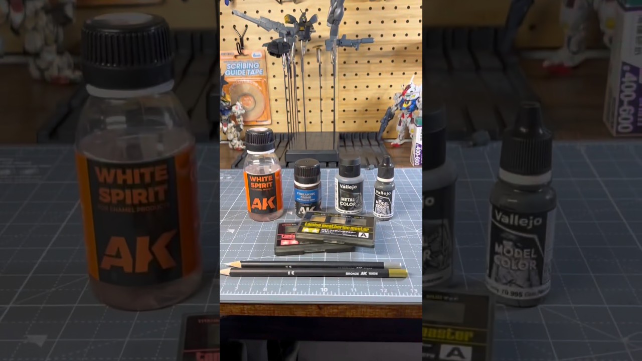 Everyone has their process. This is the one that works for me. Weathering. #gunpla