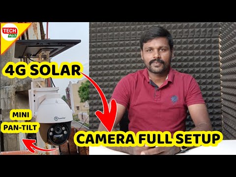 4g Solar Mini Pan Tilt Camera Trueview