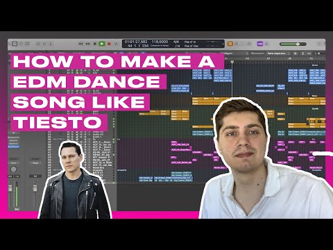 HOW TO MAKE AN EDM DANCE SONG LIKE TIESTO