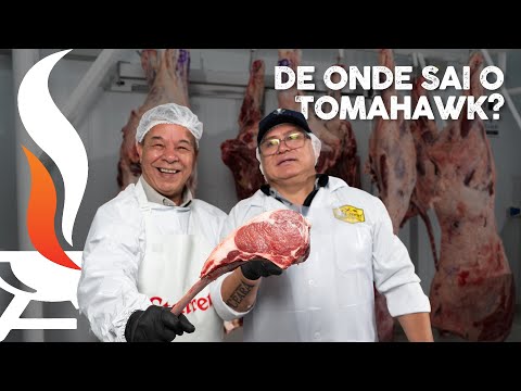 Tomahawk 1,5kg — Reverse sear e finalização perfeita na brasa