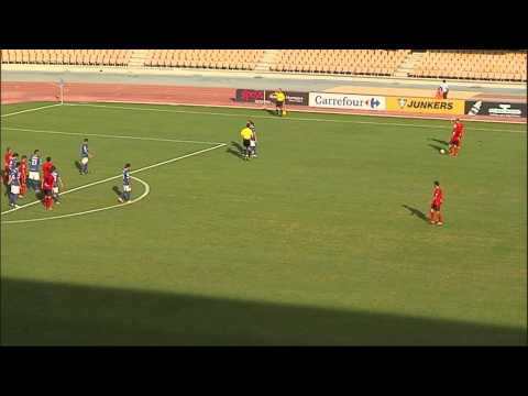 Gol de Aitor Blanco (0-2) en el Xerez - Deportivo Mirandés Jornada 3