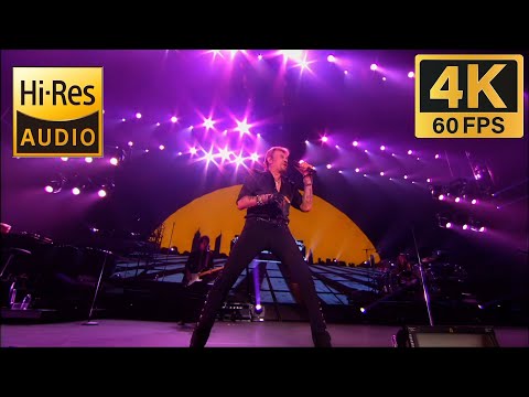 Johnny Hallyday  L' envie  -  Bercy 2013 -  Born Rocker Tour  - Vidéo remasterisée 4K 60 fps
